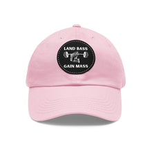 Load image into Gallery viewer, Land Bass Gain Mass-Hat with Leather Patch (Round)