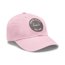 Load image into Gallery viewer, War on Gravity-Dad Hat with Leather Patch (Round)