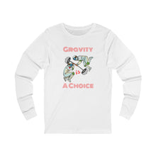 Load image into Gallery viewer, Gravity is a Choice Retro Longsleeve