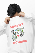 Load image into Gallery viewer, Gravity is a Choice Retro Longsleeve