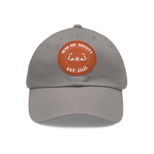 Load image into Gallery viewer, War on Gravity-Dad Hat with Leather Patch (Round)