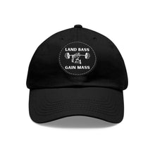 Load image into Gallery viewer, Land Bass Gain Mass-Hat with Leather Patch (Round)