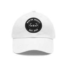Load image into Gallery viewer, War on Gravity-Dad Hat with Leather Patch (Round)