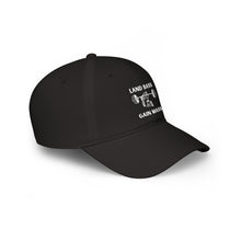 Load image into Gallery viewer, Land Bass Gain Mass Baseball Cap
