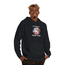 Load image into Gallery viewer, Hit Maxes Evade Taxes Hoodie
