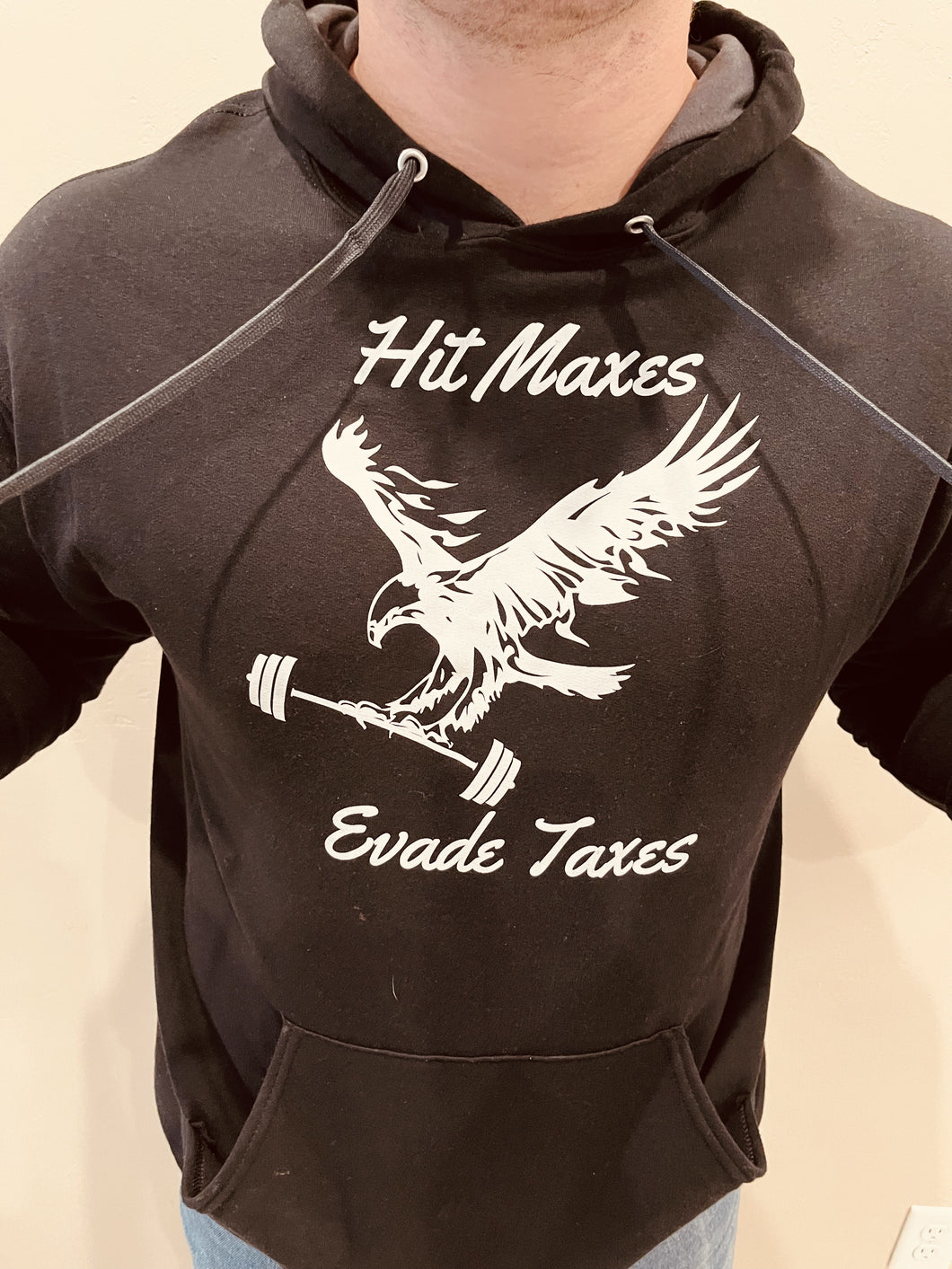 Classic Hit Maxes Evade Taxes Eagle Hoodie